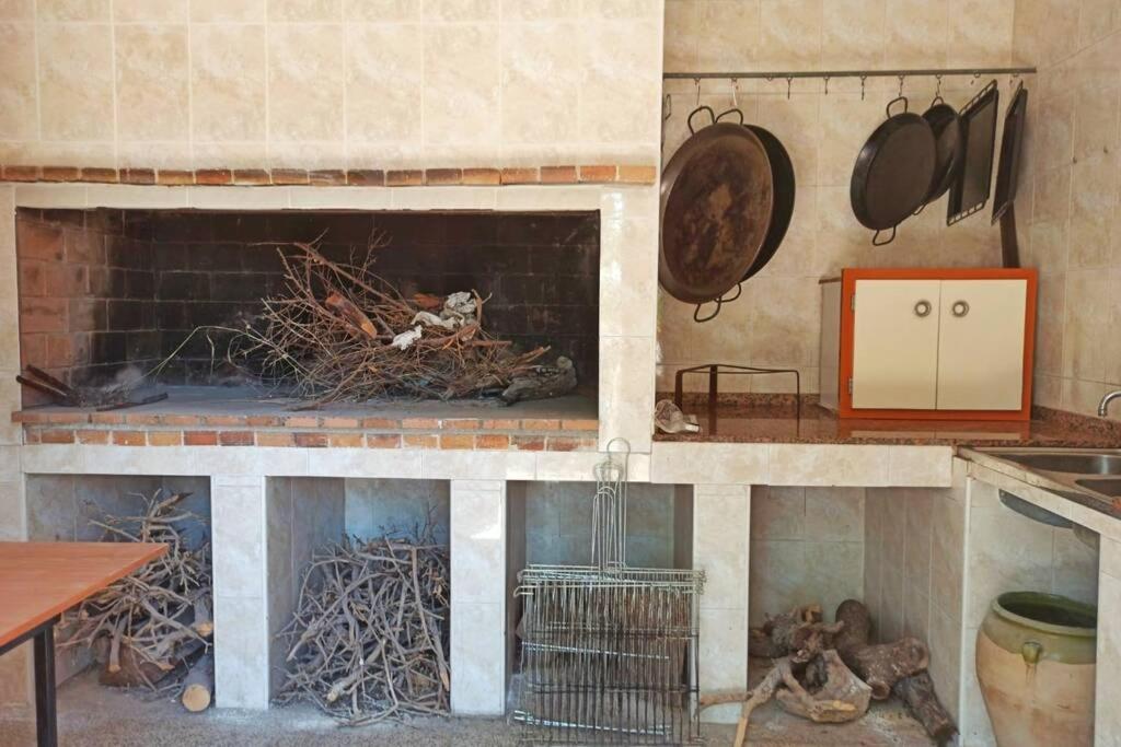 Villa Rustica Privada Con Gran Chalet Y Piscina Elche Eksteriør billede